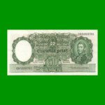 MONEDA NACIONAL $50,00, BOT 2011, AÑO 1963, ESTADO EXCELENTE.-