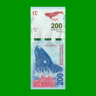 PESOS 3er DISEÑO $200,00, BOT 5604, AÑO 2017, ESTADO SIN CIRCULAR.-