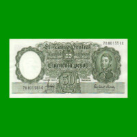 MONEDA NACIONAL $50,00, BOT 2017a, AÑO 1966, ESTADO EXCELENTE.-