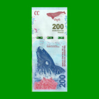 PESOS 3er DISEÑO $200,00, BOT NEW, SERIE G, ESTADO EXCELENTE.-