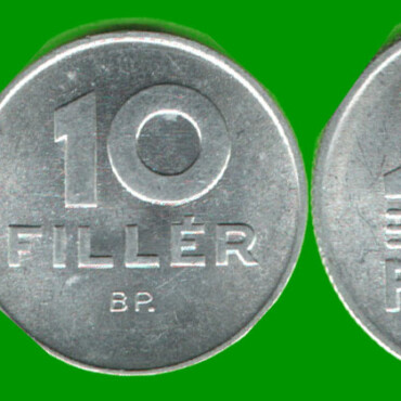 HUNGRIA SET DE CINCO MONEDAS 2, 5, 10, 20 Y 50 FILLER, AÑO 1960/ 1972, ESTADO NUEVAS.-