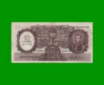 MONEDA NACIONAL $1.000 RESELLADO A $10,00 PESOS LEY 18.188, BOT 2213, AÑO 1969, ESTADO MUY BUENO- .-
