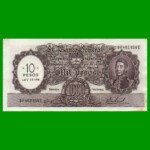 MONEDA NACIONAL $1.000 RESELLADO A $10,00 PESOS LEY 18.188, BOT 2213, AÑO 1969, ESTADO EXCELENTE .-