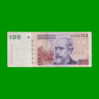 PESOS CONVERTIBLES 2do DISEÑO $100,00, BOT 3701, AÑO 1999, ESTADO MUY BUENO.-