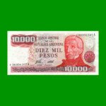REPOSICION BILLETE PESOS LEY 18.188 $ 10.000,00, BOT 2480, ESTADO SIN CIRCULAR.-