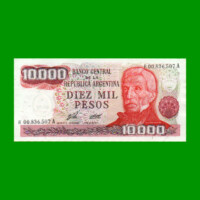 REPOSICION BILLETE PESOS LEY 18.188 $ 10.000,00, BOT 2480, ESTADO SIN CIRCULAR.-