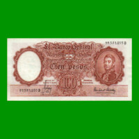 MONEDA NACIONAL $100,00, BOT 2072, AÑO 1966, ESTADO EXCELENTE .-