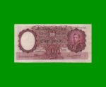 MONEDA NACIONAL $100,00, BOT 2030, AÑO 1943, ESTADO MUY BUENO .-
