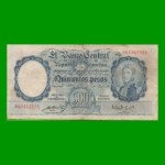 MONEDA NACIONAL $500,00, BOT 2093, AÑO 1950, ESTADO BUENO .-