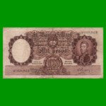 MONEDA NACIONAL $1.000,00, BOT 2146, AÑO 1959, ESTADO BUENO .-