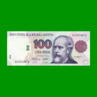 PESOS CONVERTIBLES 1er DISEÑO $100,00, BOT 3077, AÑO 1994, ESTADO EXCELENTE .-