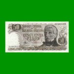 PESOS LEY 18.188 $50,00, BOT 2367, AÑO 1973, ESTADO EXCELENTE .-