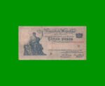 EL PROGRESO $ 5,00, BOT 1844, AÑO 1935, ESTADO BUENO+ .-