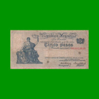 EL PROGRESO $ 5,00, BOT 1844, AÑO 1935, ESTADO BUENO+ .-