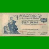 EL PROGRESO $ 100,00, BOT 1895, AÑO 1937, ESTADO MUY BUENO .-