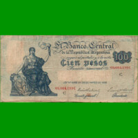 EL PROGRESO $ 100,00, BOT 1898, AÑO 1943, ESTADO MUY BUENO- .-