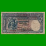 BILLETE DE URUGUAY $10,00 PICK 30a, AÑO 1935, SERIE A, ESTADO BUENO.-