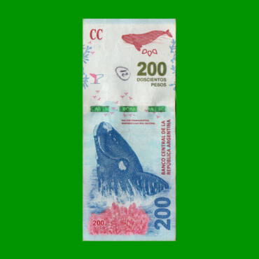 REPO.PESOS 3er DISEÑO $200,00, BOT R5608, AÑO 2018, ESTADO BUENO+ .-