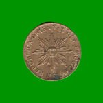 MONEDA DE URUGUAY $ 5,00 , AÑO 1969, ESTADO USADA.- - Imagen 2