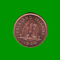 MONEDA DE ISLAS CAIMAN 1 CENTAVO, AÑO 1998, ESTADO NUEVA.-
