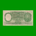 MONEDA NACIONAL $50,00, BOT 1992, AÑO 1956, ESTADO BUENO.-