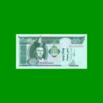 BILLETE DE MONGOLIA 10 TUGRIK, PICK 62f, AÑO 2011, ESTADO SIN CIRCULAR.-