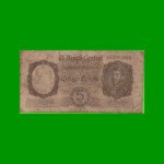 MONEDA NACIONAL $ 5,00, BOT 1925, AÑO 1962, ESTADO BUENO.-
