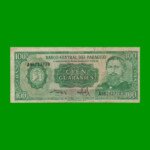 BILLETE DE PARAGUAY 100 GUARANIES, PICK 205, ESTADO MUY BUENO-.