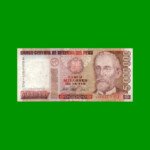 BILLETE DE PERU 1.000.000 INTIS, PICK 149, AÑO 1990, ESTADO BUENO+.