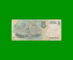 PESOS CONVERTIBLES 1er DISEÑO $5,00, BOT 3035, AÑO 1997, ESTADO BUENO.- - Imagen 2
