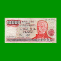 PESOS LEY 18.188 $10.000,00, BOT 2482, AÑO 1977, ESTADO BUENO.-