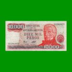 PESOS LEY 18.188 $10.000,00, BOT 2487, AÑO 1978, ESTADO BUENO+ .-