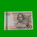 BILLETE DE SUECIA 50 KRONOR, PICK 64b, AÑO 2008, SIN CIRCULAR.-