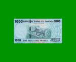 BILLETE DE RWANDA 1.000 FRANCOS, PICK 39, AÑO 2015, ESTADO SIN CIRCULAR.-