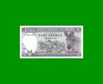 BILLETE DE RWANDA 100 FRANCOS, PICK 18, AÑO 1989 ESTADO SIN CIRCULAR.-