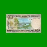 BILLETE DE RWANDA 500 FRANCOS, PICK 42, AÑO 2019 ESTADO SIN CIRCULAR.-