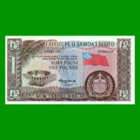 BILLETE DE SAMOA 5 LIBRAS, PICK 15CS, AÑO 2020 ESTADO SIN CIRCULAR.-