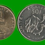 DJIBOUTI SET DE CUATRO MONEDAS 10, 20, 50 Y 100 FRANCOS, AÑO 1991, ESTADO NUEVAS.-