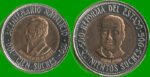 ECUADOR SET DE DOS MONEDAS 100 Y 500 SUCRES, BIMETALICAS, CONMEMORATIVAS, AÑO 1995, ESTADO NUEVAS.-