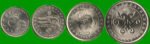 KAZAJISTAN SET DE CUATRO MONEDAS 1, 3, 5, Y 10 TENGE, AÑO 1993, ESTADO NUEVAS.- - Imagen 2