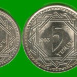 KAZAJISTAN SET DE CUATRO MONEDAS 1, 3, 5, Y 10 TENGE, AÑO 1993, ESTADO NUEVAS.-