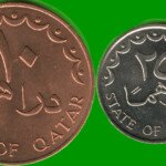QATAR SET DE CUATRO MONEDAS 5, 10, 25 Y 50 DIRHAMR, AÑO 1973/ 1998, ESTADO NUEVAS.-