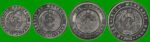 UZBEKISTAN SET DE CUATRO MONEDAS 50, 100, 200 Y 500 SOM, AÑO 2018, ESTADO NUEVAS.- - Imagen 2