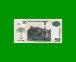 BILLETE DE SURINAM 50 DOLARES PICK 165b AÑO 2012 ESTADO SIN CIRCULAR.- - Imagen 2