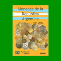 CATALOGO DE MONEDAS DE ARGENTINA, AÑOS 1881 AL 2023, ESTADO NUEVO.-