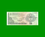 BONO CHACO $5,00, EC 245, SERIE 1, ESTADO SIN CIRCULAR.-
