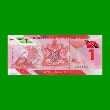 BILLETE DE TRINIDAD Y TOBAGO 1 DOLAR, POLYMERO, PICK 60, AÑO 2020 ESTADO SIN CIRCULAR.-