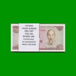 FAJO DE BILLETES DE VIETNAM 200 DONG, PICK 100, AÑO 1987, ESTADO SIN CIRCULAR.-