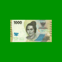 BILLETE DE INDONESIA 1.000 RUPIAS, PICK 162, AÑO 2022, ESTADO SIN CIRCULAR.-