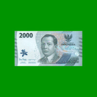 BILLETE DE INDONESIA 2.000 RUPIAS, PICK 163, AÑO 2022, ESTADO SIN CIRCULAR.-